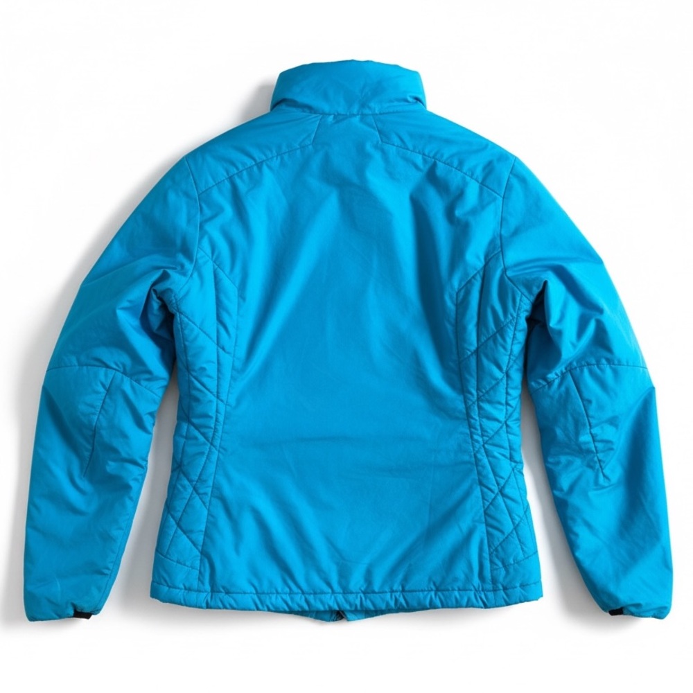 Patagonia Packable Puffer Jacket Outdoor Gorpcore Hiking Travel Turquoise Blue M - Picture 3 of 13